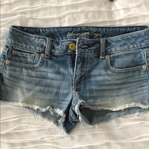 American eagle jean shorts